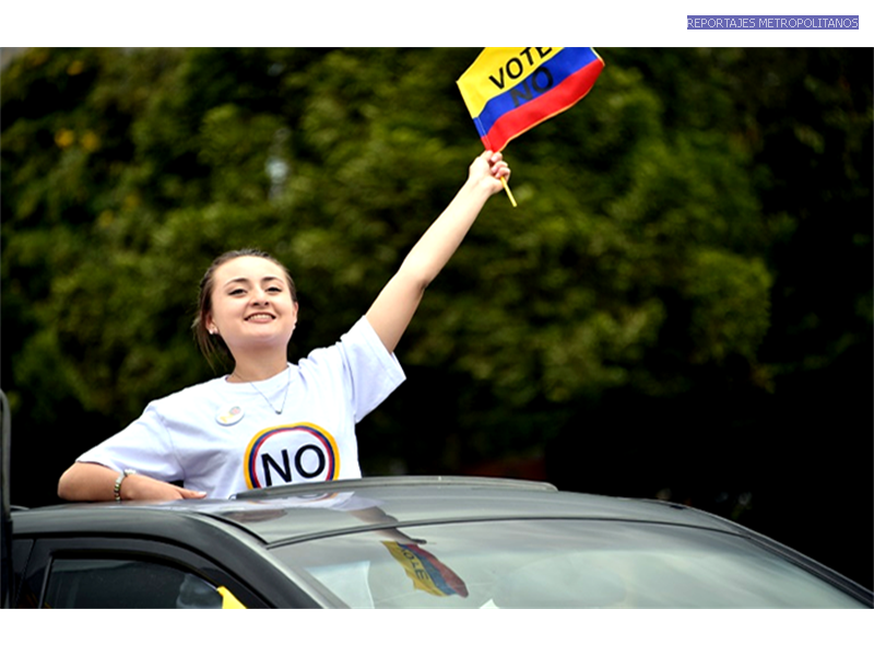  

COLOMBIA VOTO “NO” A PACTO DE PAZ CON LAS FARC
