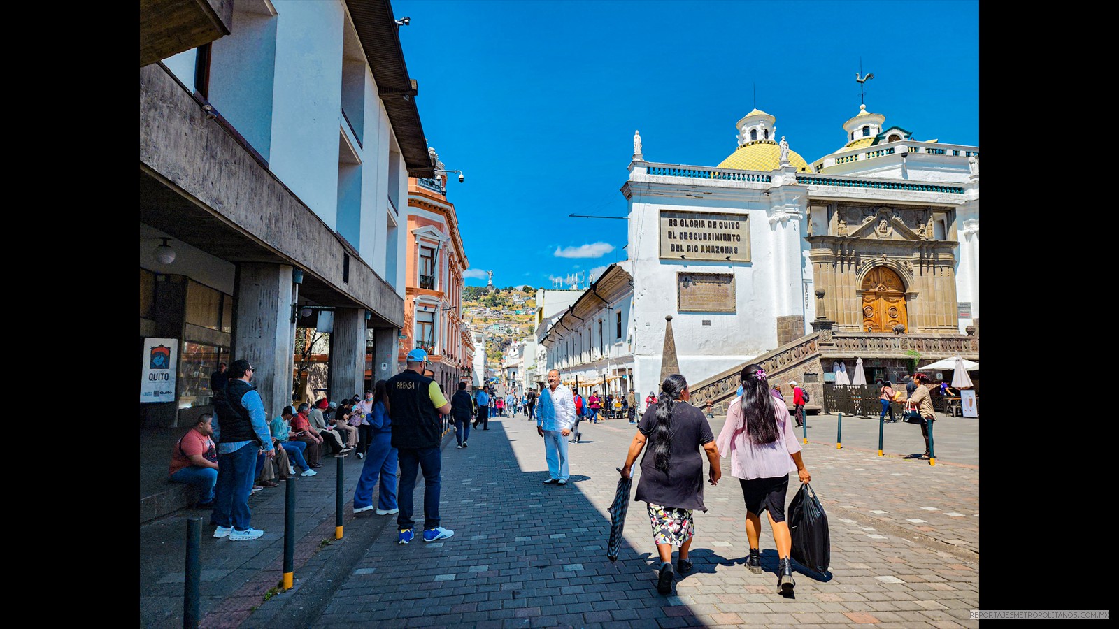 SAN FRANCISCO DE QUITO, ES LA CAPITAL DE LA REPUBLICA DE ECUADOR