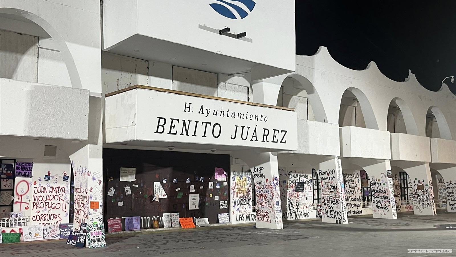 ASI QUEDO EL PALACIO MUNICIPAL DE CANCUN