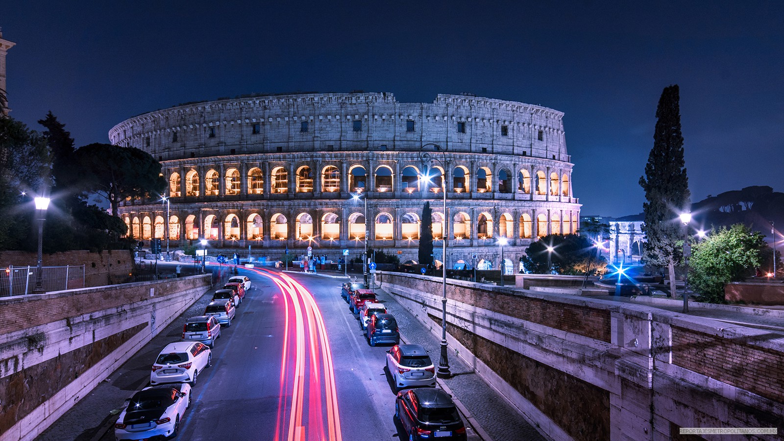 COLISEO ROMANO, ROMA, ITALIA.