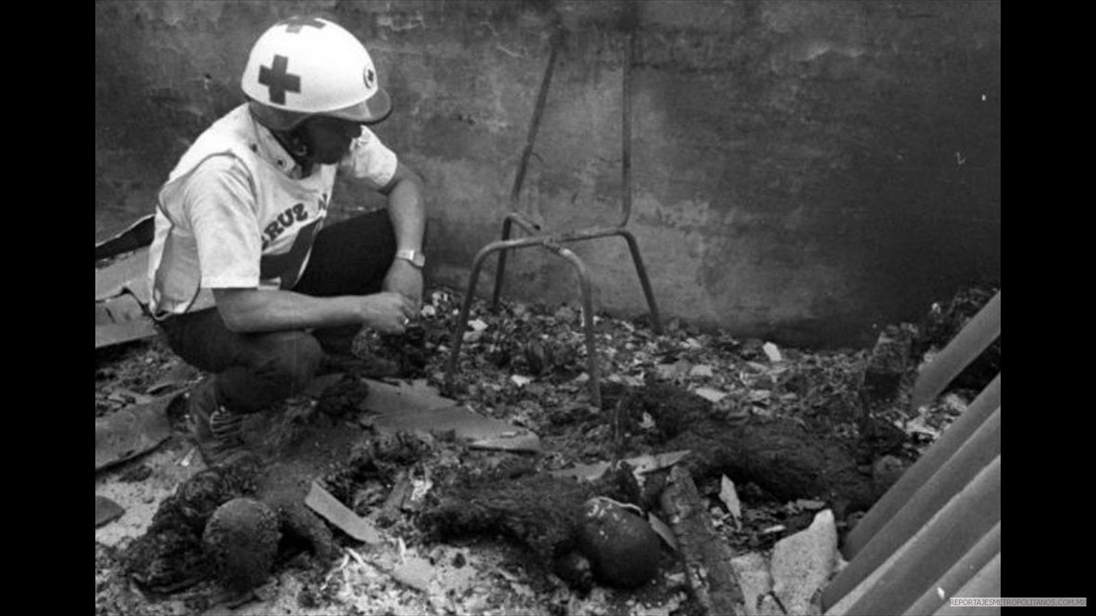 LA ZONA QUEDO EN RUINAS Y HUBO POCOS SOBREVIVIENTES