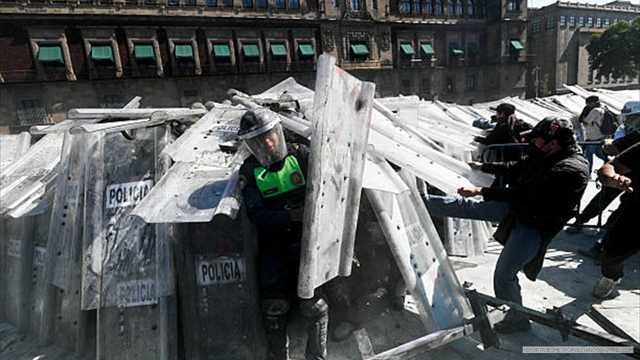 HUBO AGRESION A PERIODISTAS, POLICIAS Y ROBO DE CELULARS