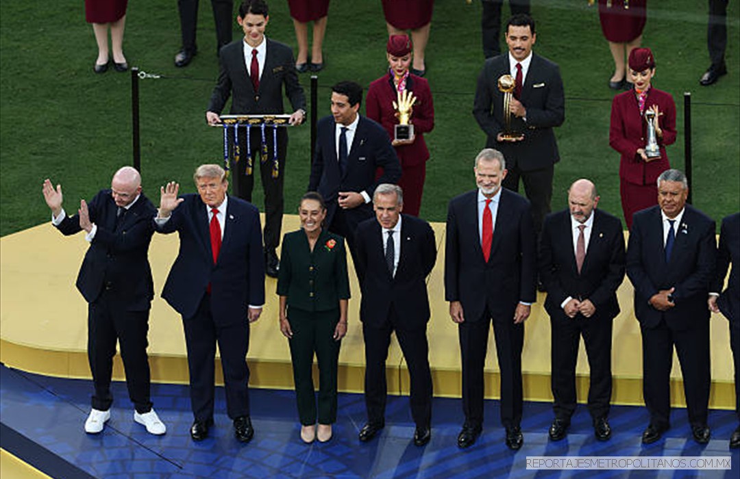 GIANINI, TRUMP, SHEINBAUM, CARNEY PRINCIPE FELIPE