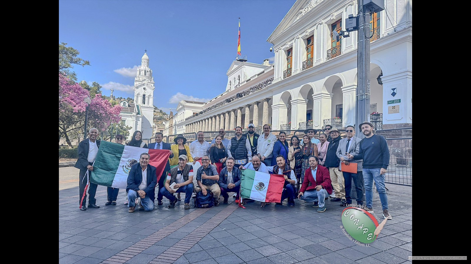 CON LA PARTICIPACION DE PERIODISTAS DE VARIOS PAISES 