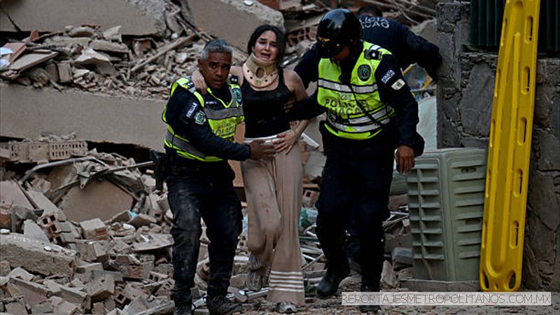 VARIOS EDIFICIOS SE DERRUMBARON