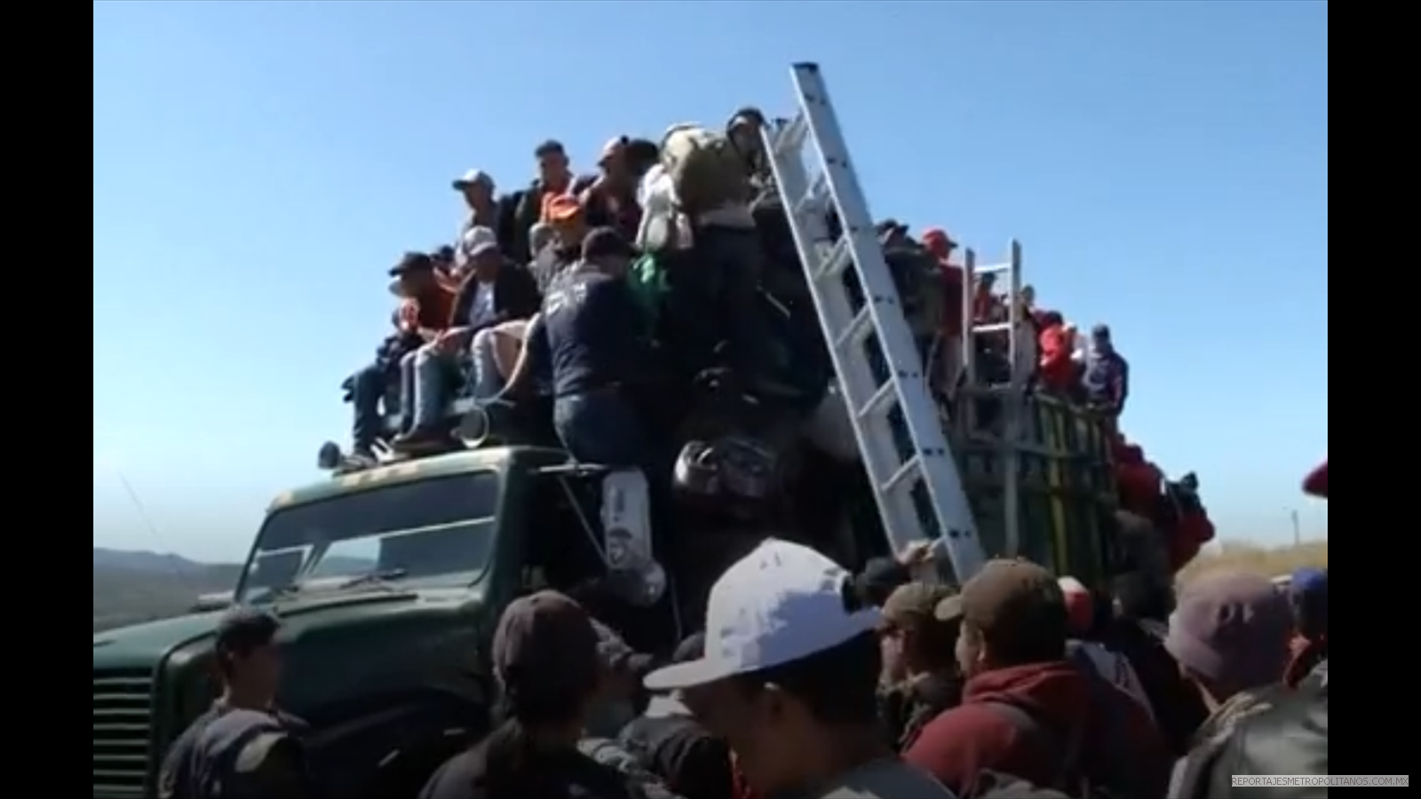 Centroamericanos llegan a Tijuana