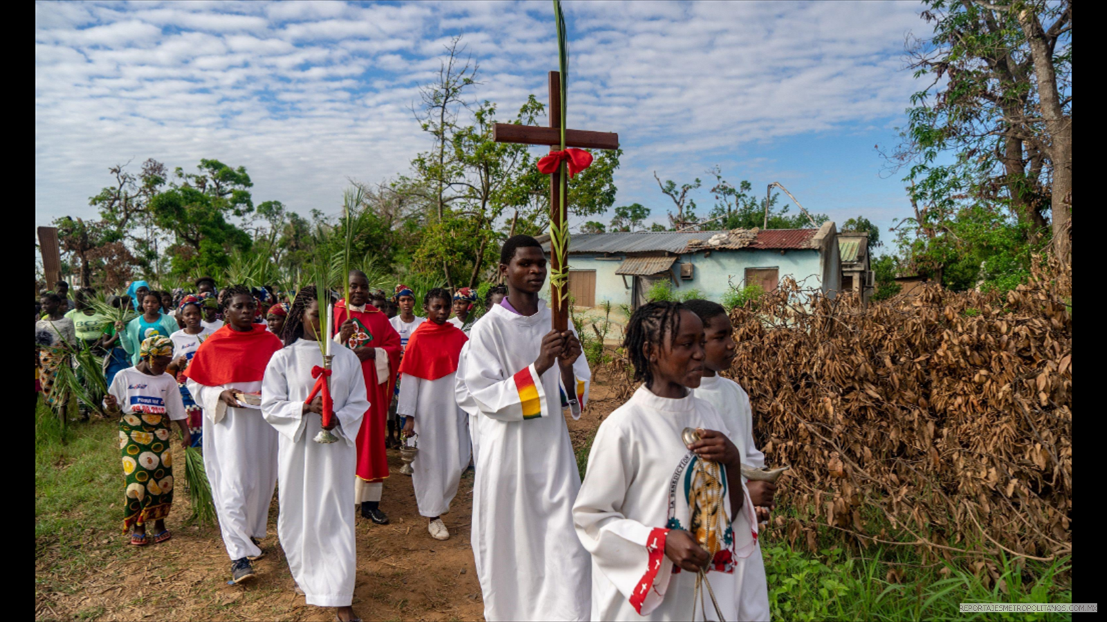 En Mozambique también inicio Semana Santa