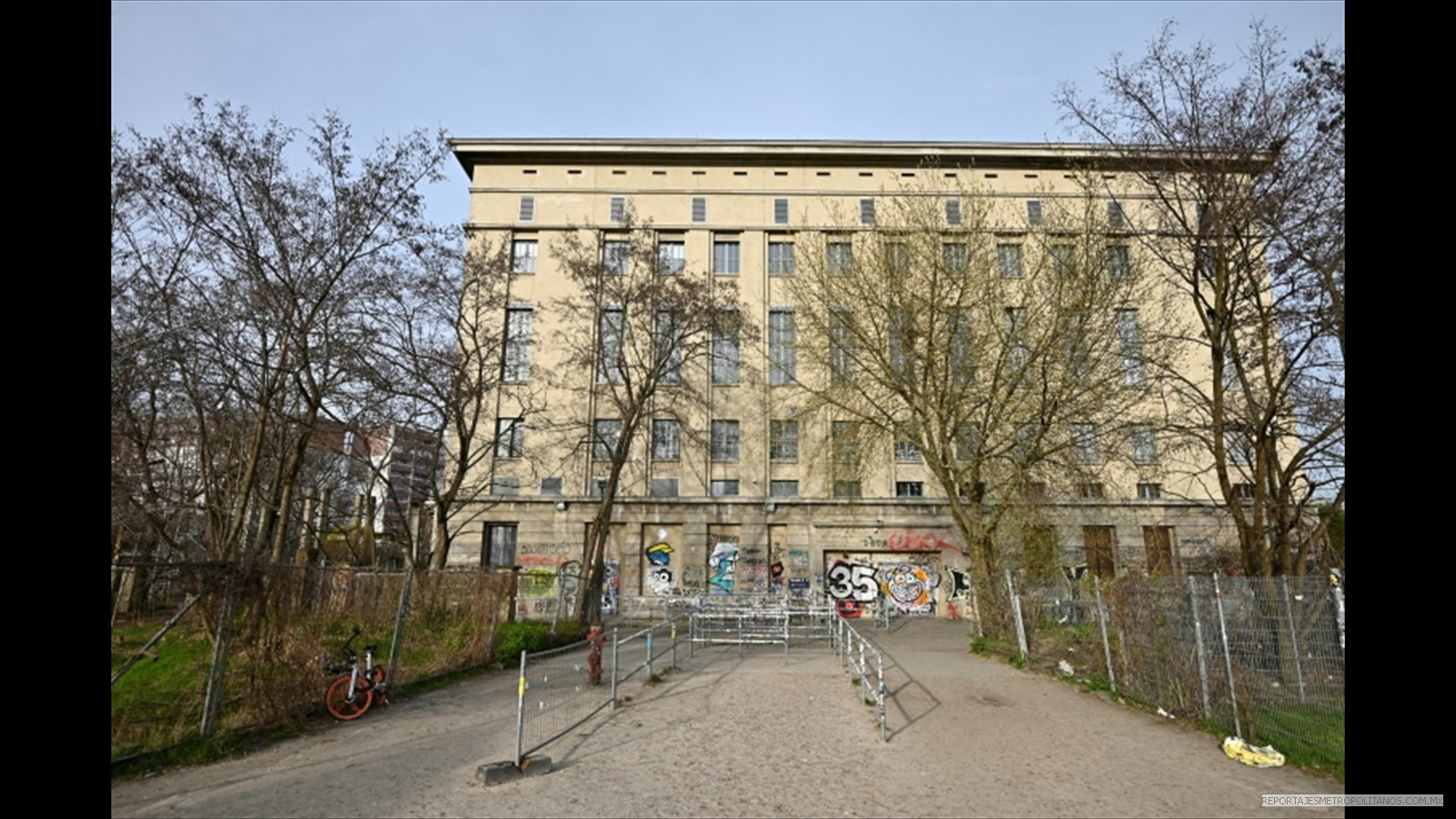 La entrada del club nocturno 'Berghain', en Berlín, el 15 de marzo de 2020.