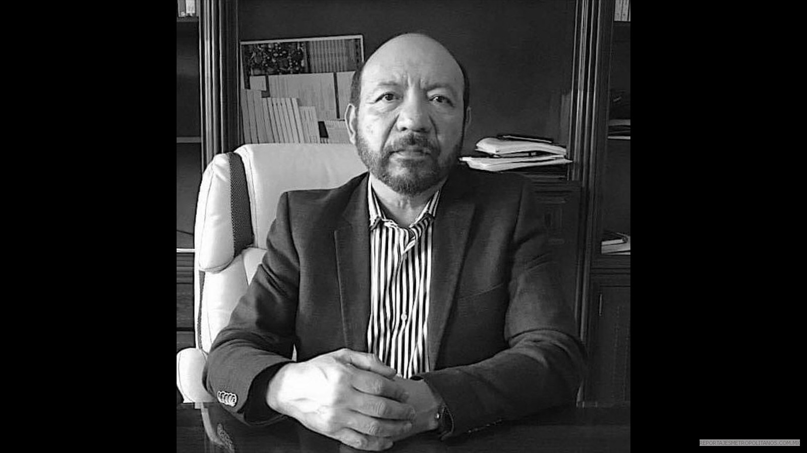 Sergio Anguiano Meléndez, l alcalde  de Coyotepec, murió por Covid-19 el 7 de junio de 2020