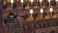EN EL FUNERAL DE SU ESPOSO FELIPE, POR 73 AÑOS, EN LA CAPILLA SAN JORGE EL 9 DE ABRIL DE 2021