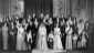 En su boda con  Felipe de Edimburgo, el 20 de noviembre de 1947 en la abadía de Westminster, en Londres