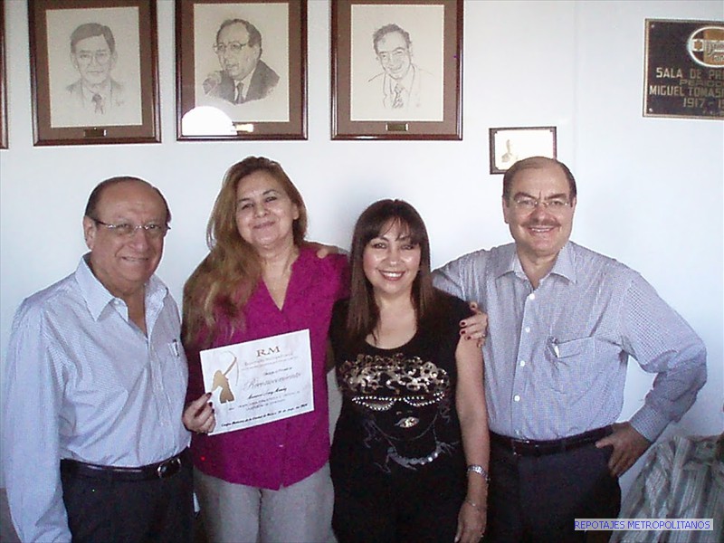 TEODORO RENTERIA, MINERVA MENDEZ, ELVIA ANDRADE y RAUL GOMEZ